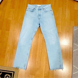 AGOLDE MIA Hight Waist Straight Loose Fit Jean Size 27